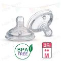 【Beiver Jewelry Store】（NEW）Tommee Tippee Puting 6CM Wide Nipple Teat Anti Colic For Feeding Bottle X Botol Susu BPA Free Silicone Pacifier. 