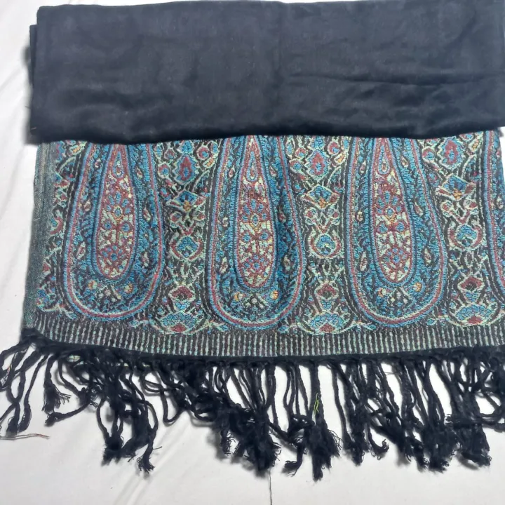 Women's%20Faux%20Pashmina%20Wool%20Jamawar%20Shawl,%20Luxury%20Kashmiri%20Pashmina%20Shawls,%20Stoles%20and%20Wraps%20(Size:%2027X180%20Inches)%20-%20Image%202