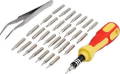32-Piece Magnetic Screwdriver Set with Ratchet – Professional Repair Tool Kit for Precision Work. 