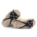 Ice Grippers Traction Cleats Gripper Spike Universal Non Slip for Shoe Ice Sports Rubber Grips with Steel Studs Crampon. 