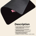 Gaming Mouse Pad Premium  8" x 6.5  Thick Non-Slip Rubber Base, Smooth Cloth Surface for Precision Control - Tozistore. 