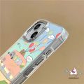 Cartoon Doraemon Crayon Shin-chan Lotso Bear Case Compatible for IPhone 7Plus 14 15 11 12 13 Pro Max 8Plus 7 6 15 8 6S Plus SE 2020 XR X XS Max Luxury Plating Metal Lens Soft Cover. 