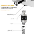YIERYI LED Digital Water Thermometer, 5℃~85℃ Shower Thermometer, Real-Time Water Flow Temperature Monitor, Baby Bath Water Thermometer LED Digital Display. 