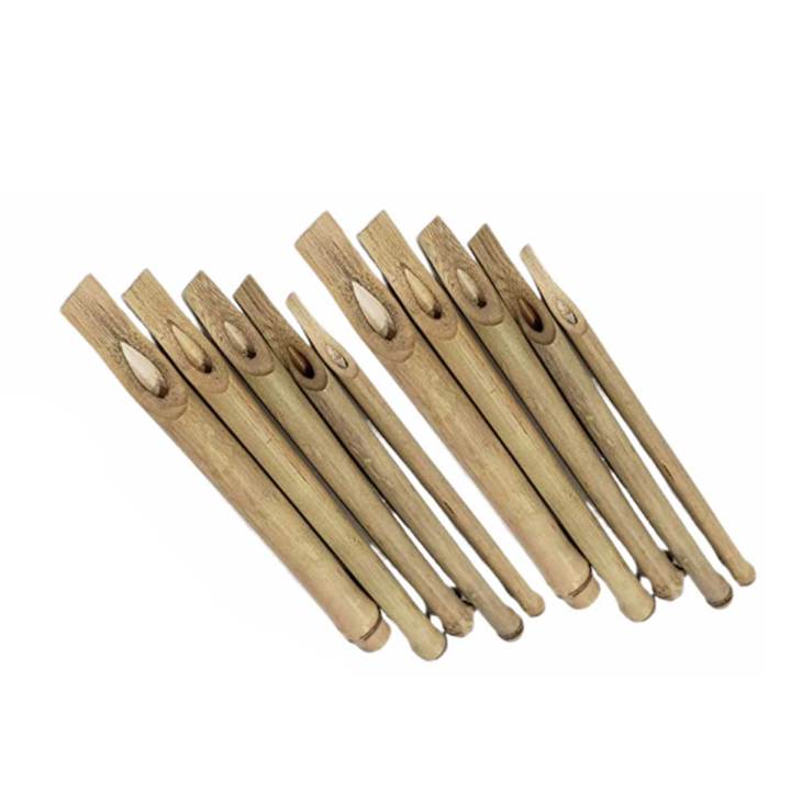 InstaOrder 12 Pack Mix Sizes Bamboo Qalam – Calligraphy Reed Pen for Urdu and Arabic Khatati