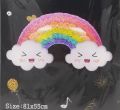 CLOUD RAINBOW THEME FOIL BALLOON ( 81 CM X 55 CM ). 