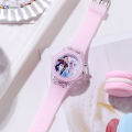 【Frozen】Watch For Kids Girls, Relo For Kids Girls, Digital Watch For Kids, Watch For Kids Boy, Relo For Kids Boys, Kids Digital Watch and Bracelet Set Cute Cartoon Child Luminous Wristwatch, Watch For Kids Girls Buy 1 Take 1 Waterproof. 