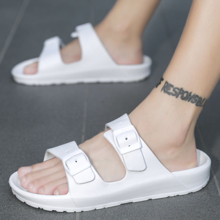 Birkenstock Slippers Men Slippers Casual Men Flat Sandals Outdoor Beach Water Shoes For Men Fashion House Flats Non-slip Ankle Wrap shoes