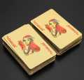 Gold/Silver Foil Plying Crds, best for playing indoor and outdoor with friends and family, Smooth Shuffling, Waterproof, Cheapest in prices, Imported Quality Cards, Tash, Pokar Dack. 