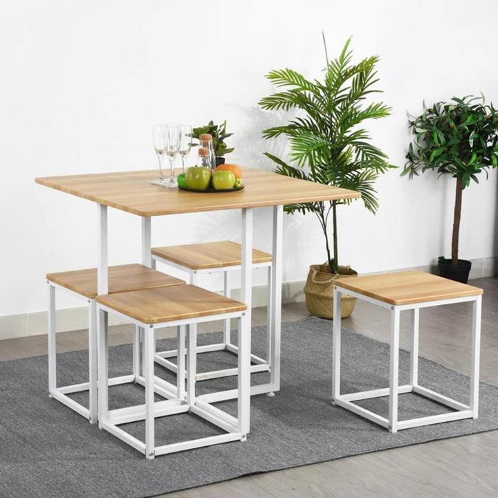 4 Person Dining Set/ Space Saving Dining Table