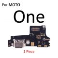 USB Charging Port Flex Cable for Motorola Moto One 5G ACE, Fusion Plus, Hyper, Zoom, Power Models. 