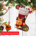 Christmas Stockings 18.5 Inch Large Christmas Stocking 3d Cute Snowman Xmas Stockings With Name Tages Christmas Decorations. 