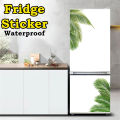 Self adhesive Fridge Door Protector Sticker Oil Proof Scratch-Proof B-gold. 