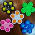5 Side Popit Toy Spinner Stress and Anxiety Relief For Kids - B10751. 