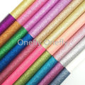 Onefly Wholesales Dropshipping Leather Supplier Fine Glitter Faux Vinyl Leather Fabric Sheets For Earing Buttons Bow DIY GM3006A. 