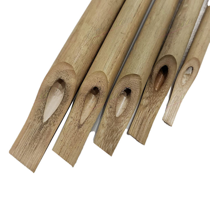 Artisan - Pack Of 5 Different Style Calligraphy Bamboo Qalam/Pen For Urdu and Arabic
