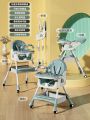 BABY HIGH CHAIR With Front Toys Foldable Dining 5 in 1. 