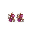 Diamond-encrusted flowers, second-hand necklaces, bracelet sets, French light luxury, high-end clavicle chains, autumn and winter sweater chain ornaments, women. 
