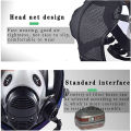 Chemical Mask 6800 Gas Mask Dustproof Respirator Paint Pesticide Spray Silicone Full Face Filters for Laboratory Welding. 