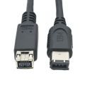 60CM IEEE1394 Firewire 800 9-pin/6-pin Cable, FireWire 800 400 IEEE 1394 Cable (9pin 6pin) 2FT. 
