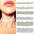 Choker Necklace Exquisite Workmanship Wide Collar Choker Pendant Necklace. 