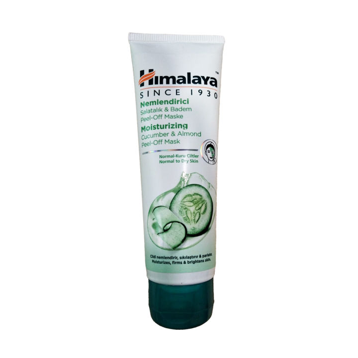 Himalaya Moisturizing Cucumber & Almond Peel Off Mask 75M