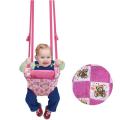Baby Girl Exercise Doorway Bouncer Jumper - 30 kg support - Pink. 