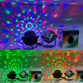 New Party Lights, Strobe Lights for Parties, Sound Activated Disco Ball Projector Lights with Bluetooth Speaker, RGB Colors Changing Disco DJ Lights for Home Party Room Dance Club Xmas Birthday Wedding Show decoration - with Bluetooth Speaker. 