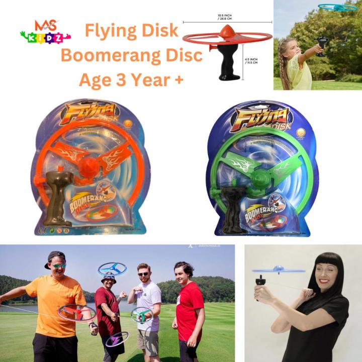 Flying Disk Boomerang Disc Flying Disc toy for kids UFO card indoor and outdoor