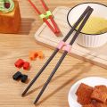 1Pc Colorful PE Food Chopstick Training Helper/ Beginner Learner Chinese Chopsticks Use Trainer Holder. 