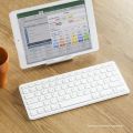 Anker Ultra Compact Slim Profile Wireless Bluetooth Keyboard for iOS, Android, Windows and Mac with Rechargeable 6-Month Battery (White). 