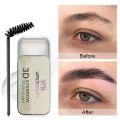 3D Eyebrow Styling Gel Clear Eyebrow Soap Quick-drying Waterproof Eyebrow Sculpt Styling Cream Lasting Wild Brow Pomade Setting Gel Wax Makeup Tool. 