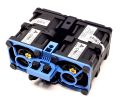 12V DC 1A Above Quadruple 4 Cooling Fan for PC, Processor, Laptop, Mobile, Peltier - High Speed 4 Cooling Fan - Size 90x80x40mm. 