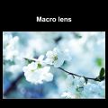 Universal Mobile Phone Lens 2 in 1 Universal 37mm 0.45X 49UV Wide Angle Macro Cell Phone Camera Lens Kit Phone Accessories-Golden. 