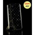 Oppo A57 Cover - Transparent Fancy Cover -pr. 