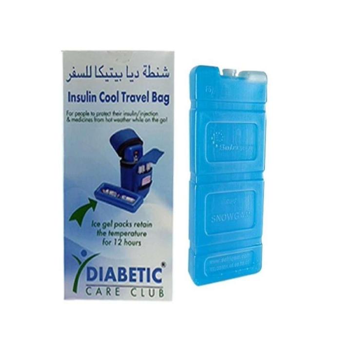 Diabetic Insulin Travel Cool Ice Bag With Extra Box