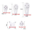 105 Pack Picture Hangers for Hard Wall Concrete Wall Hanging Photo Frames Drywall Hook Art Painting Display Hangers Clock Wedding Photos Hanging Hardware Kit for Home Office. 