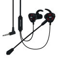 Maxon G-01 High-Quality Gaming Handfree- Heavy Bass - In-Ear Gaming Earphones for Pubg/Cs/Cod/Fortnite- 360° Flexible Mic- Noise Cancelling Gaming Headset- Compatible For All Smartphones. 