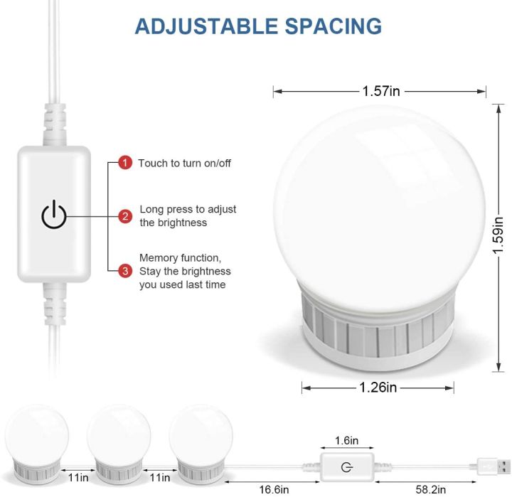 LED%20Vanity%20Lights,%20Hollywood%20Style%20LED%20Vanity%20Mirror%20Lights%20Makeup%20Light%20Kit%20with%2010%20Dimmable%20Light%20Bulbs%20&%20Adjustable%20Length%20USB%20Power%20Supply%20Plug%20in%20Lighting%20Fixture%20Strip%20for%20Makeup%20Dressing%20Table%20-%20Image%207