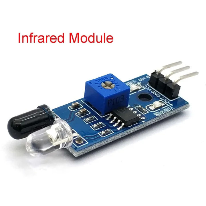 IR Infrared Obstacle Avoidance Sensor Module for Arduino Smart Car ...