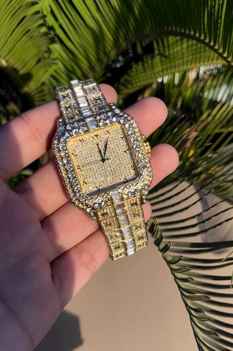 NEW STYLE ROLEX MEN\Women FULL STONE BUTTERFLY LOCK  ATTRACTIVE LOOK  3 DIFFERENT COLOUR AVAILABLE WITH NORMAL BOX 2025