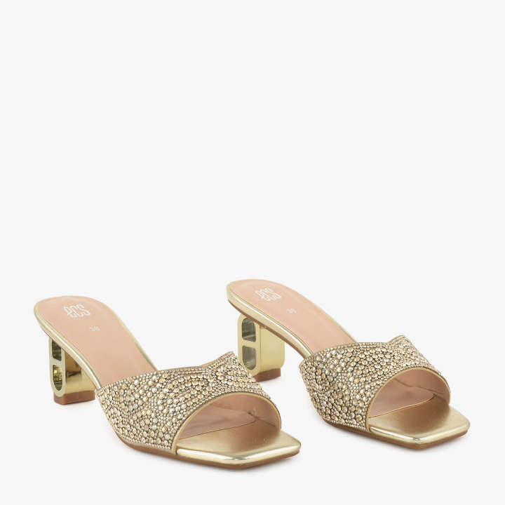ECS%20Gilded%20Cascade%20Heels%203%20Inch%20Heel%20Slippers%20For%20Women%20-%20Image%202
