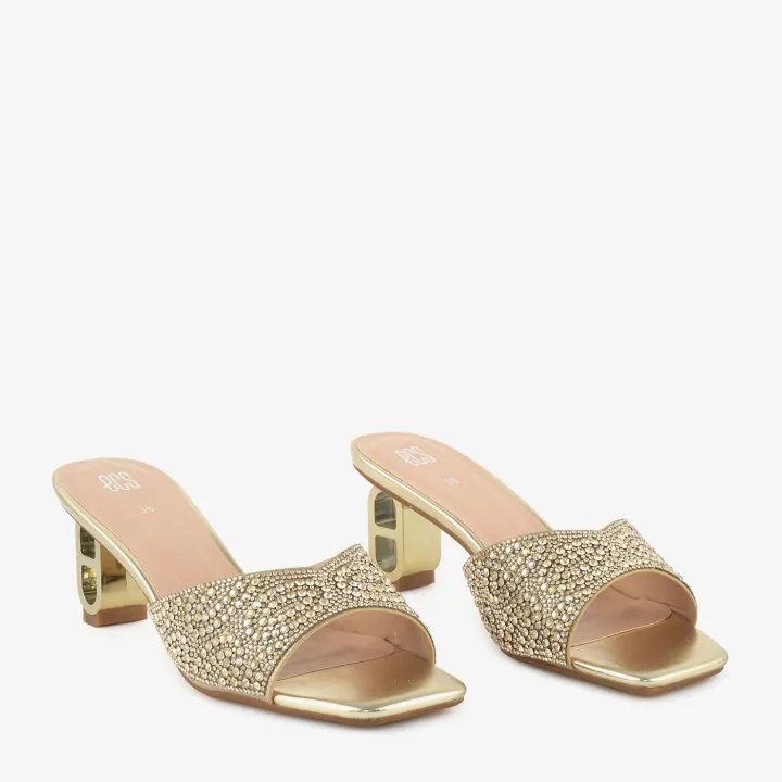 ECS%20Gilded%20Cascade%20Heels%203%20Inch%20Heel%20Slippers%20For%20Women%20-%20Image%202