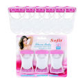 Soft Women's Razor Blade Hair Removal Disposable blades 6 PC Safety Stainless blade Wet Use shaving razor. 