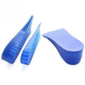 2-layer Height Increase Insole Silicone Heel Cushion Inserts Gel Heel Pads Taller Height Lift Comfy Uni Men Women Shoes Insole 1 Pair. 