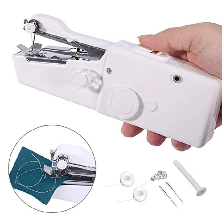 Mini Portable Handy Sewing Machine Handheld Sewing Machine Stitch ...
