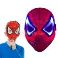 Spiderman Led Light Marvel Collection Face Mask Hero Set For Kids - E10900. 