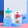 Water Bottle With Straw Straw Cup Leak Proof Baby Feeding Bottle. 