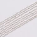 5m/lot 1.2 1.5 2 mm Metal Ball Bead Chains Bulk Gold/Black Color Link Chains for Diy Necklaces Bracelets Jewelry Making Supplie. 