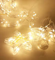 CRESCENT STAR FAIRY LIGHT - 5 CRESCENT 5 STARS ELECTRIC FAIRY LIGHT WARM COLOR ROOM DECORATION FAIRY LIGHT. 