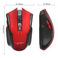 HXSJ X20 6 Buttons Computer Notebook Fast Connecting Wireless USB Gaming Mouse. 